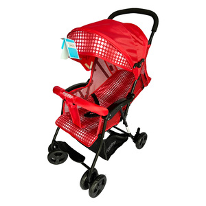 First Step Baby Stroller 601 Red
