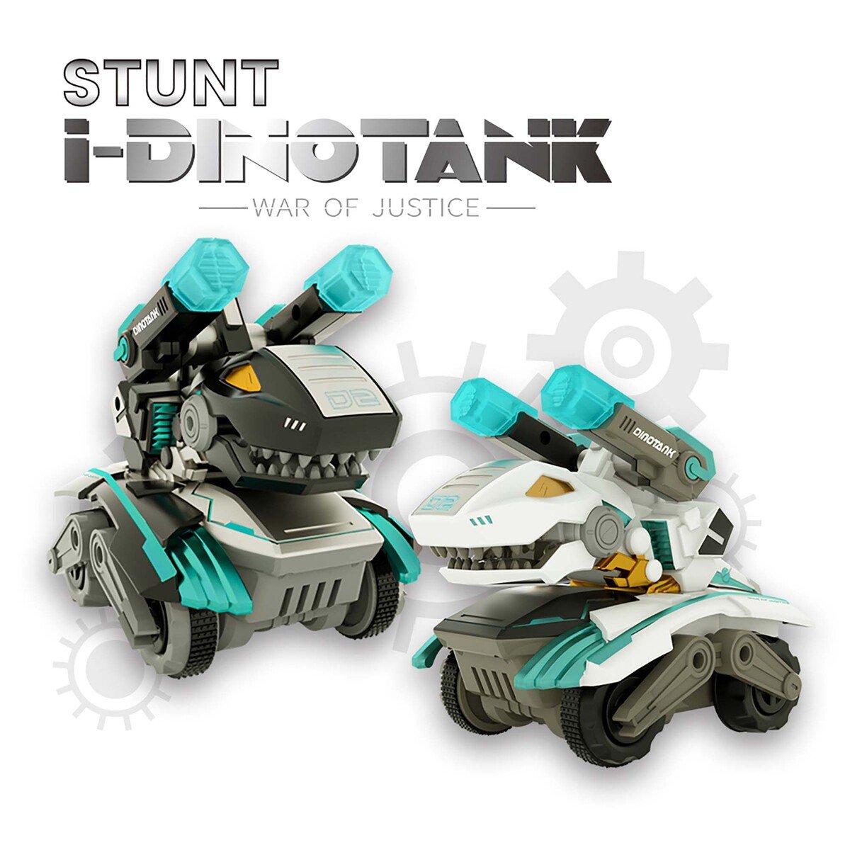 Glory Bright Rechargeable Remote Control Stunt Dino Tank 8828