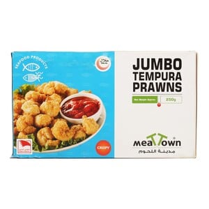 Meat Town Jumbo Tempura Prawns 250g