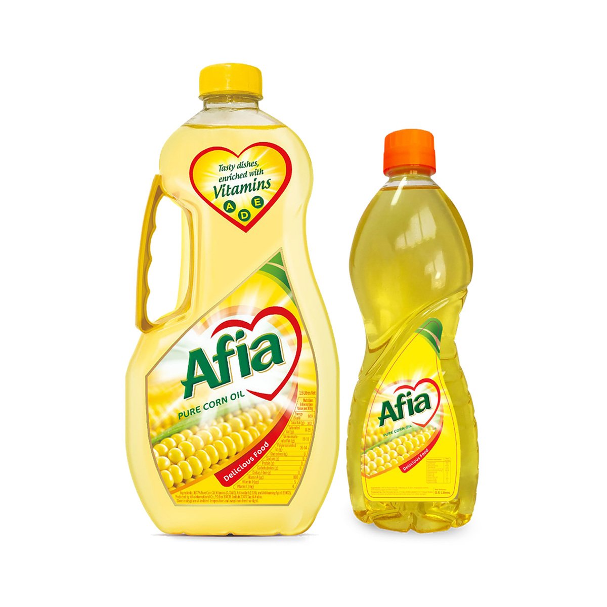 Afia Corn Oil 1.5 Litres + 500 ml