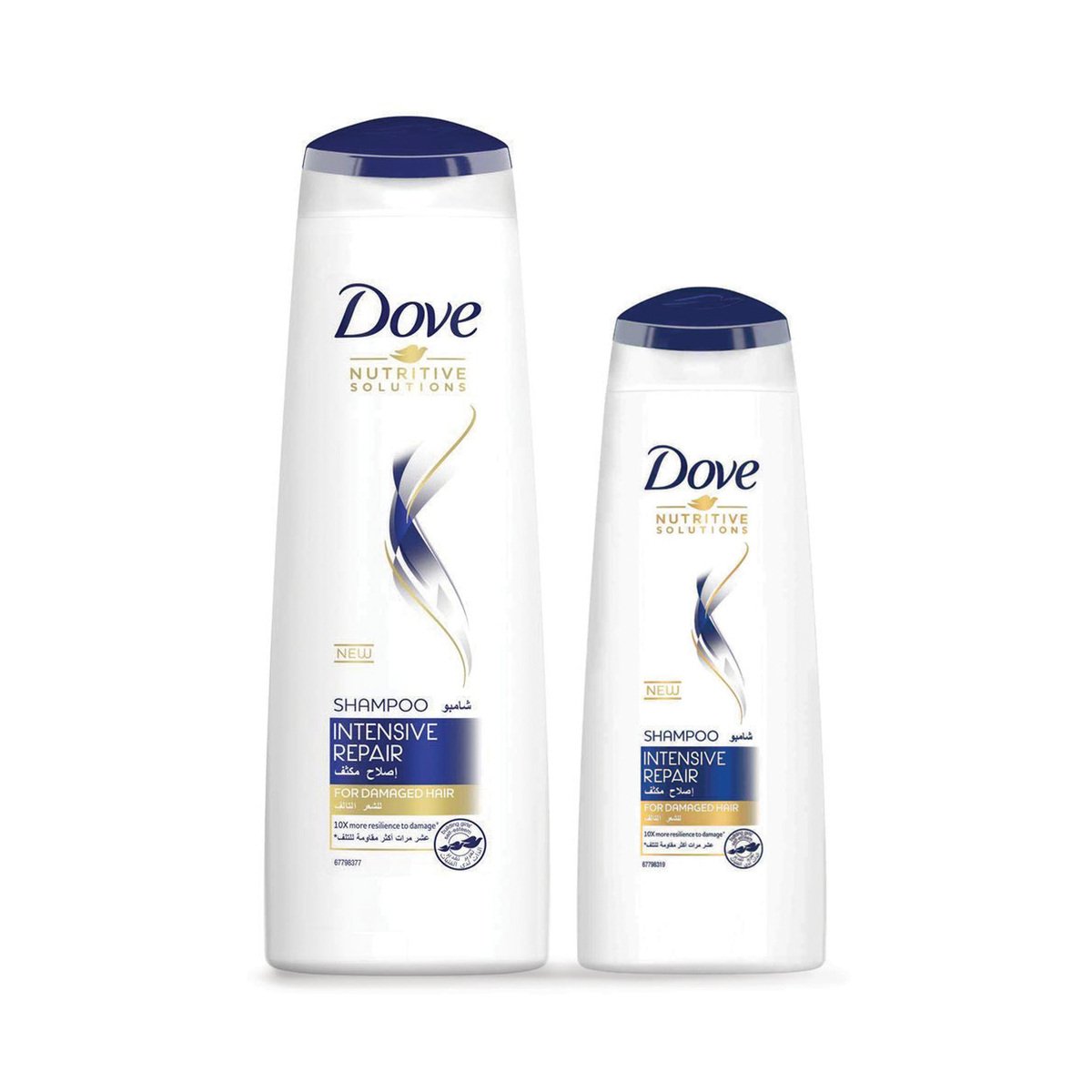 Dove Shampoo Intensive Repair 400 ml + 200 ml