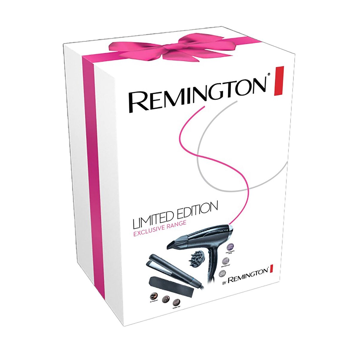 Remington Hair Dryer D5215 + Remington Straighteners S3700