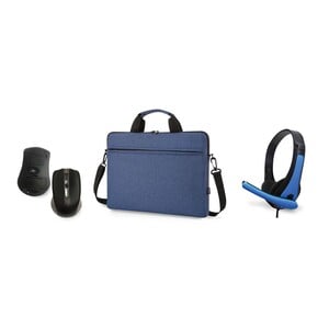 Uni Laptop Bag+Wireless Mouse+Wired Headset