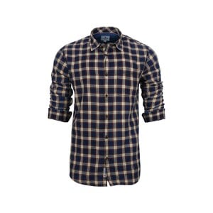 Sunnex Men's Casual Shirt Check 21009-B, Medium