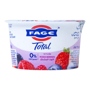 Fage Total 0% With Mixed Berries Strained Yoghurt 150g