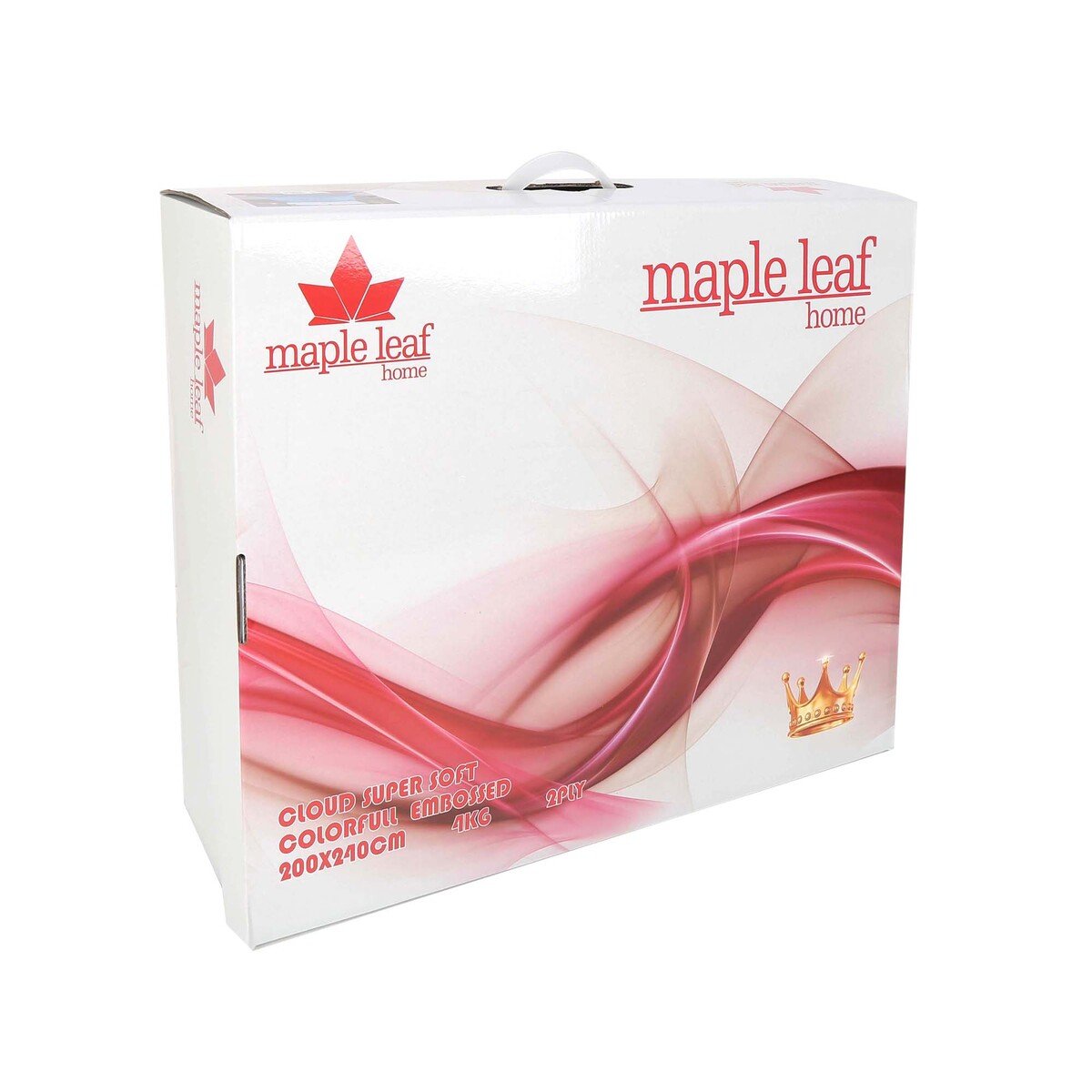 Maple leaf Microfiber Cloudy Blanket 200x240cm Assorted