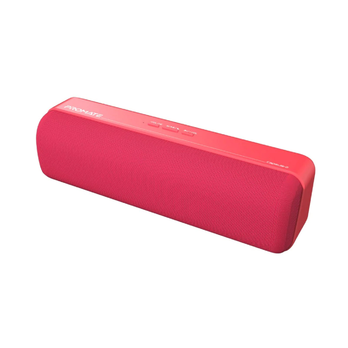 Promate CrystalSound HD Wireless Speaker 6W CAPSULE‐2 Red