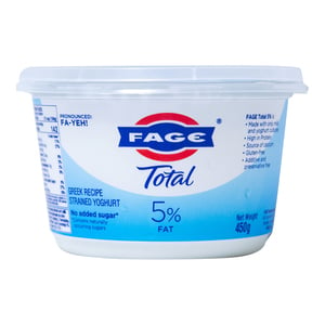 Fage Total 5% Fat Strained Yoghurt 450g
