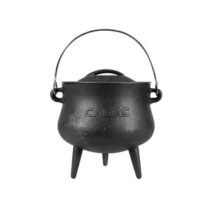 Cadac Cast Iron Potjie Pot Number 2 Vegetable Oil Finish 96022
