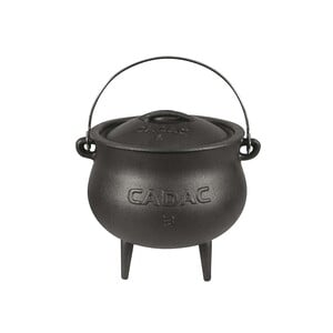 Cadac Cast Iron Potjie Pot Number 3 Vegetable Oil Finish 96032