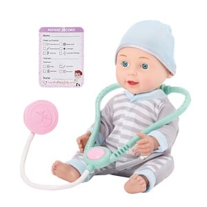 Fabiola Doll With Baby Care Play Set 68373