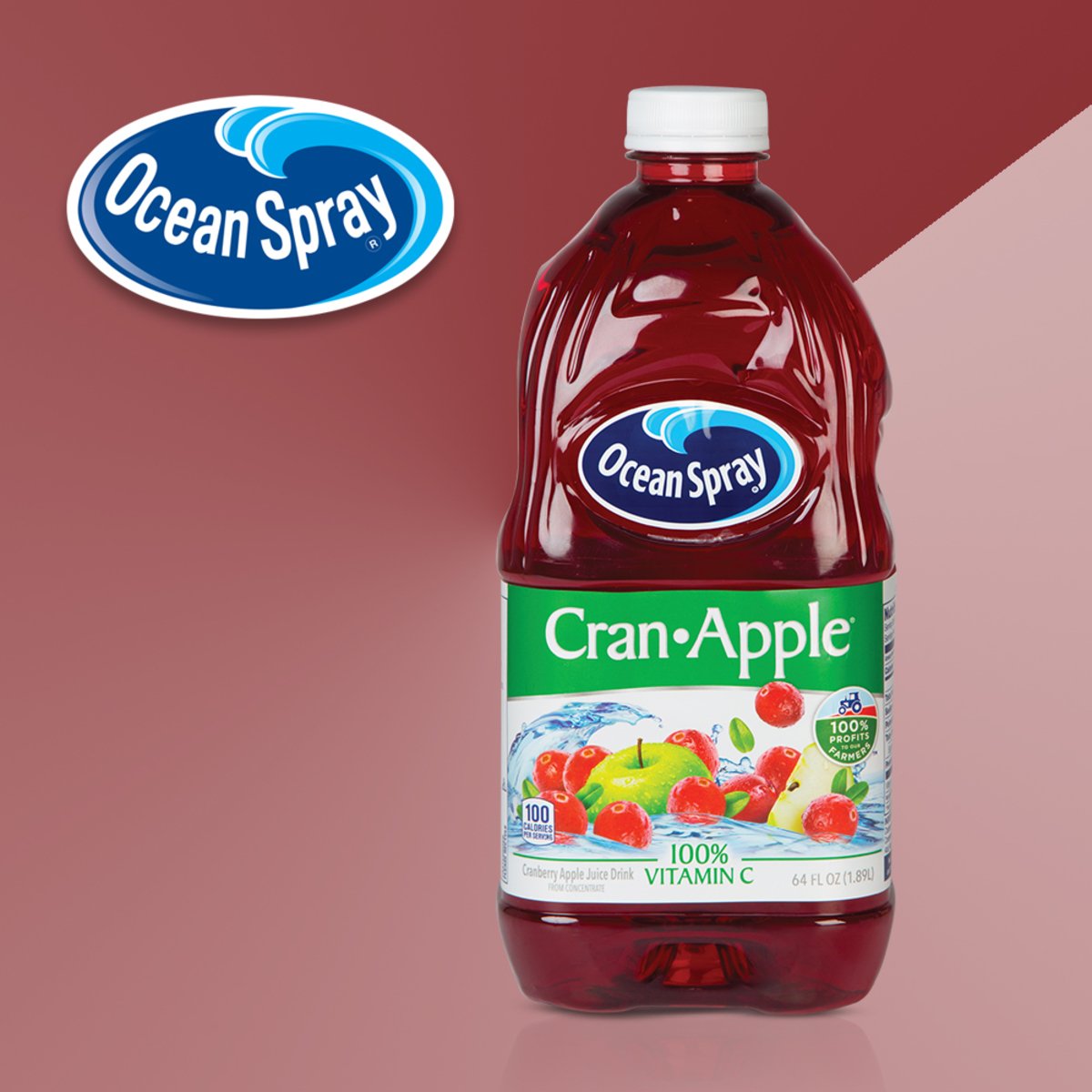 Ocean Spray Cranberry & Apple Juice Drink 1.89 Litres