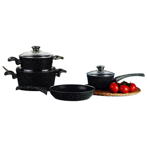 Chefline Granite Cookware Set TURK7 7pcs Assorted