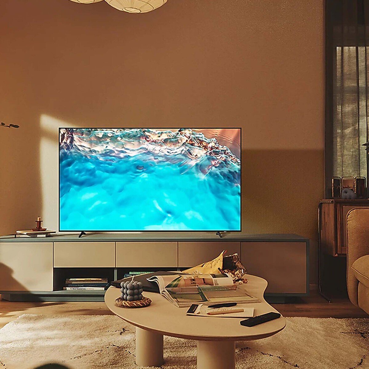 Samsung 43 inches 4K Smart LED TV, Black, UA43BU8000UXZN