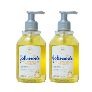 Johnson's Lemon Anti-Bacterial Micellar Handwash 2 x 300ml