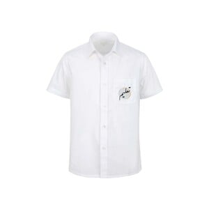 Emirates School Uniform Boys Shirt Short Sleeve BFOXPSA Plus Size XXL