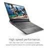 Dell Gaming Laptop G15-5520-1300,Core i5,8GB RAM.512GB SSD,4GB Graphics,15.6"FHD,Windows 11,English/Arabic Keyboard