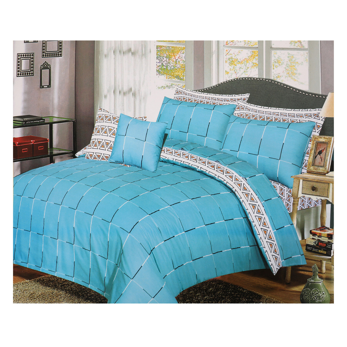 Homewell Comforter Queen 4pcs Set