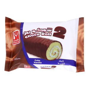 Petra 2  Vanilla Choco Roll Cake 55g