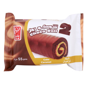 Petra 2  Caramel Choco Roll Cake 55g