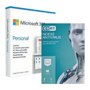 NOD32 Antivirus 2User + Microsoft Office 365 1User