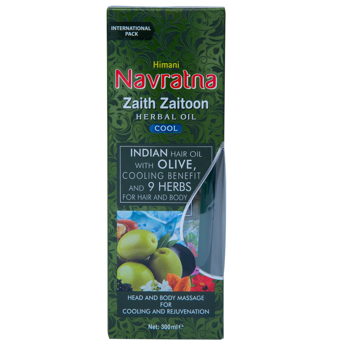 Himani Navratna Zaith Zaitoon Cool Herbal Oil 300 ml