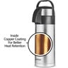 Milton Stainless Steel Thermosteel Double Wall Vacuum Insulated Pumb Flask 2.5Ltr BD2500