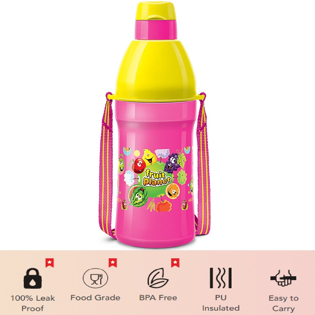 Milton Insulated Water Bottle 400ml Kool Joy 400 Assorted Colors