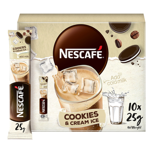 Nescafe Cookies & Cream Ice Coffee 10 x 25g