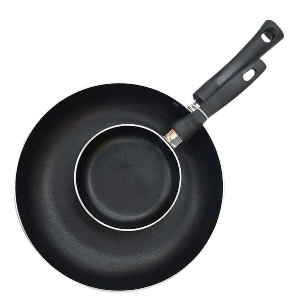 Chefline Aluminium Non Stick Fry Pan Set, 2 pcs, 12 cm + 24 cm