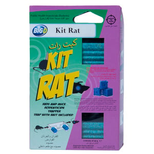 Big D Kit Rat Bait 2 Blocks 20g