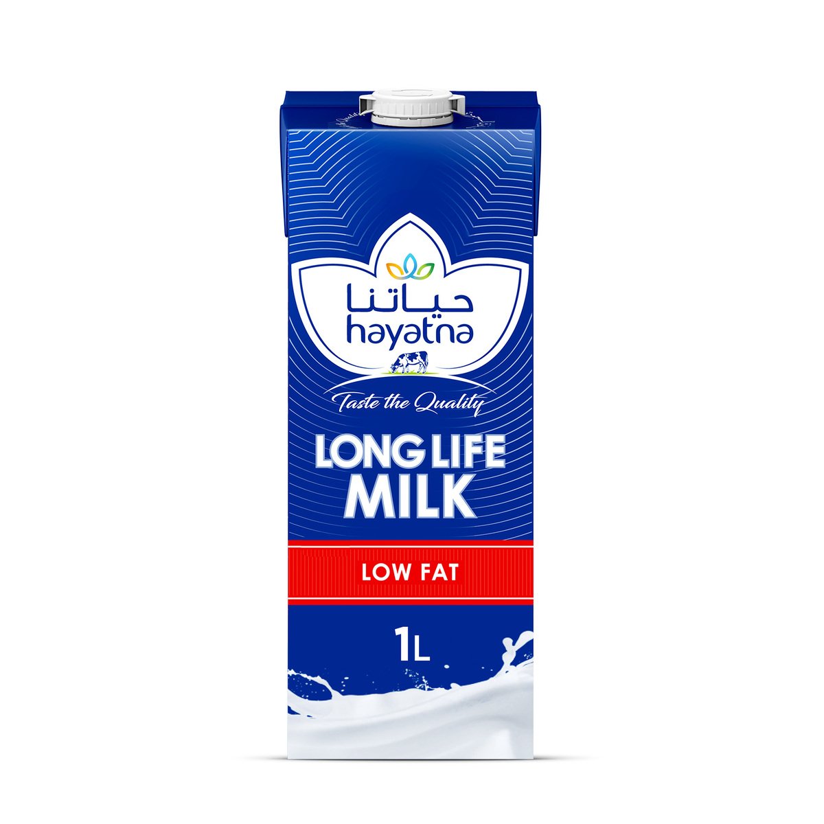 اشتري قم بشراء Hayatna Low Fat Long Life Milk 1 Litre Online at Best Price من الموقع - من لولو هايبر ماركت UHT Milk في الامارات