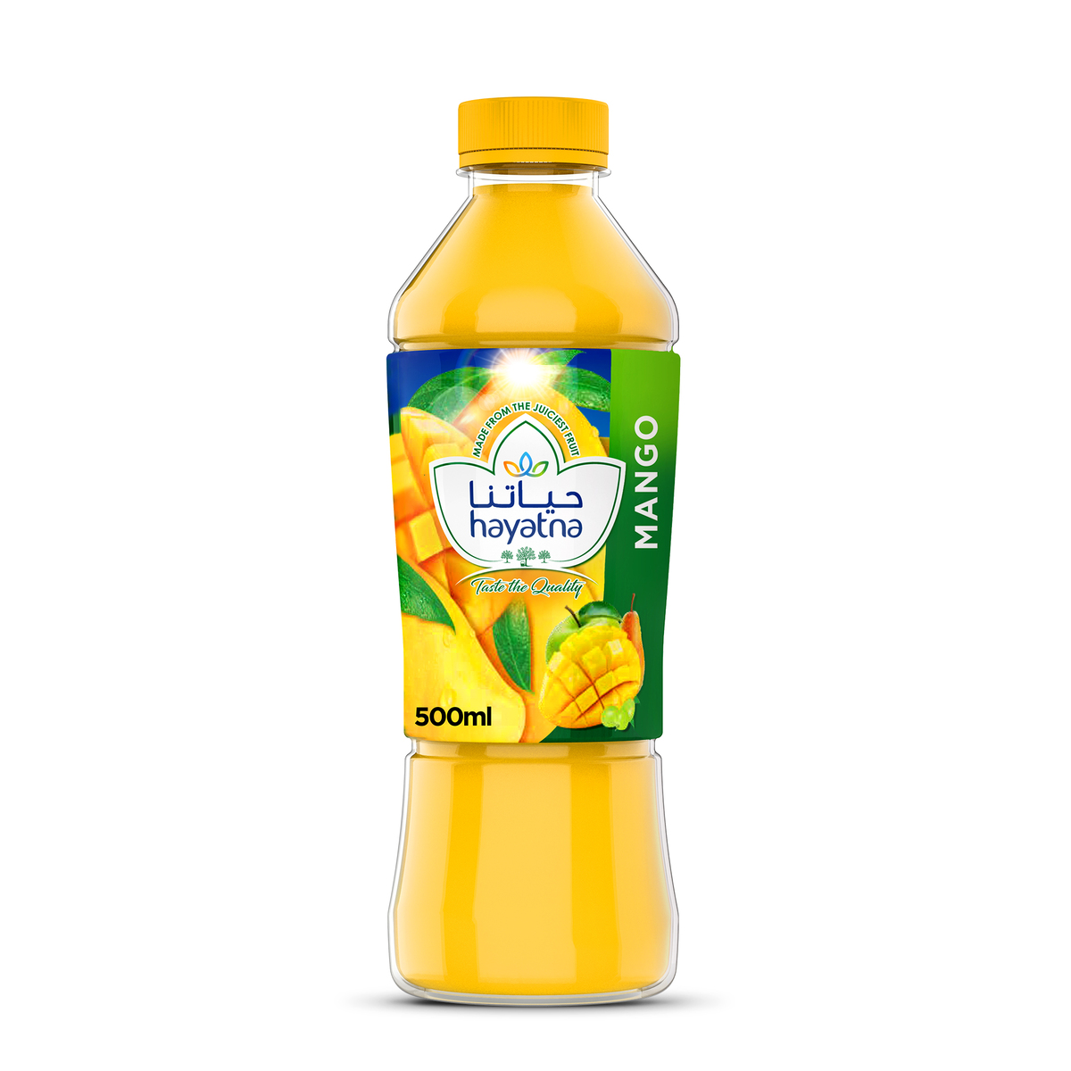 Hayatna No Added Sugar, 100% Pure Mango Nectar, 500 ml