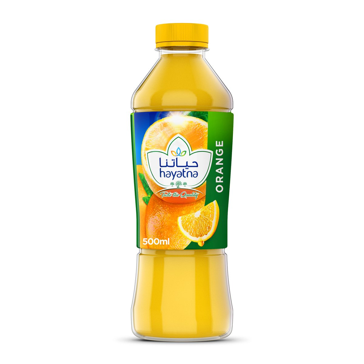 حياتنا بدون سكر مضاف 100٪ عصير برتقال نقي 500 مل