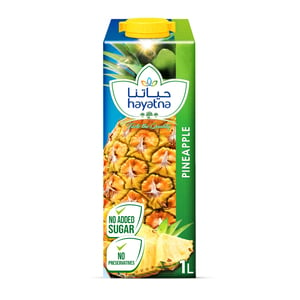 Hayatna No Added Sugar Pineapple Juice 1 Litre