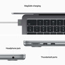 Apple MacBook Air 13" MLXX3AB/A,Apple M2 chip with 8-core CPU and 8-core GPU,8GB RAM,512GB SSD,Space Grey,Arabic English Keyboard