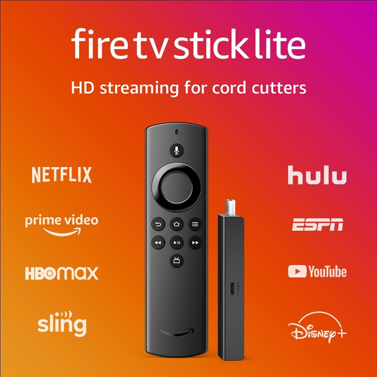 Amazon Fire TV Stick Lite with Remote