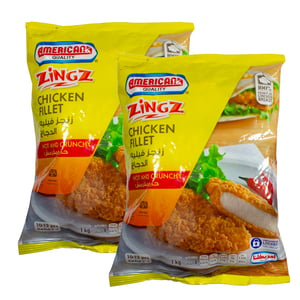 Americana Zingz Hot Chicken Fillet Value Pack 2 x 1kg