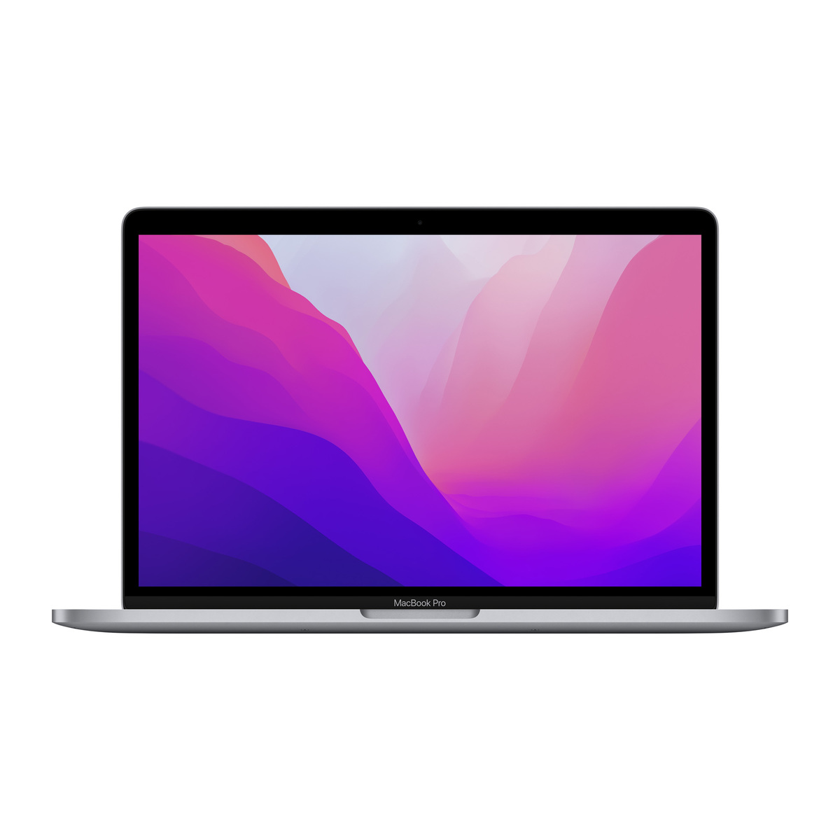 Apple 13-inch MacBook Pro: Apple M2 chip with 8-core CPU and 10-core GPU, 256GB SSD,8GB RAM,Space Grey,English-Arabic Keyboard (MNEH3AB/A)