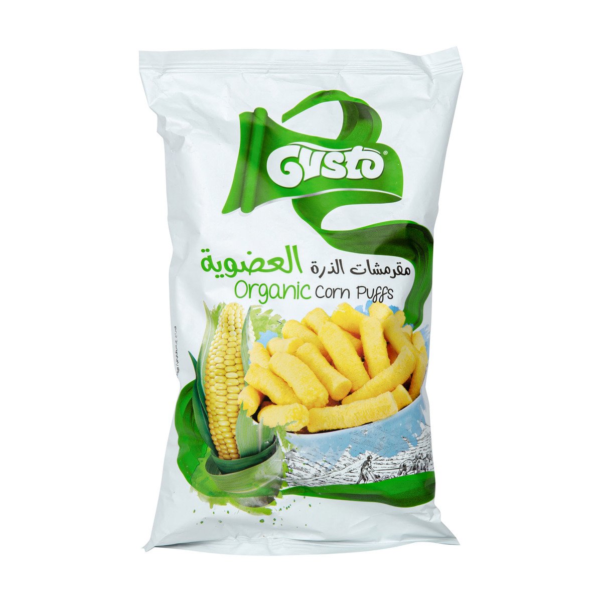 Buy Gusto Organic Corn Puffs 35 g Online at Best Price | Corn Based Bags | Lulu UAE in Kuwait
