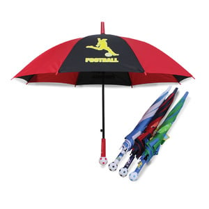 Hello Football handle Childrens Umbrella Assorted Per pc