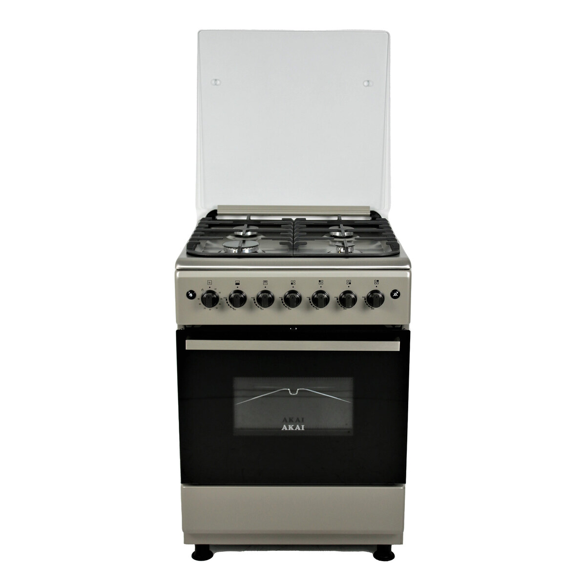 Akai Cooking Range-AGC6060B,60x60 Cm,4 Burner