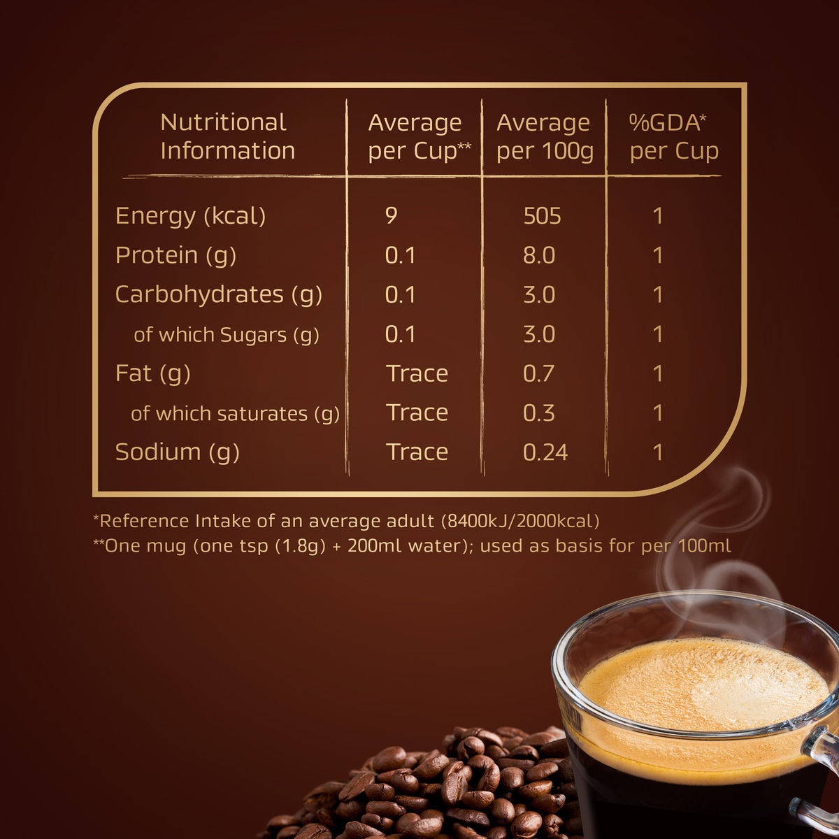Nescafe Gold Rich Aroma & Smooth Taste Instant Coffee 190g