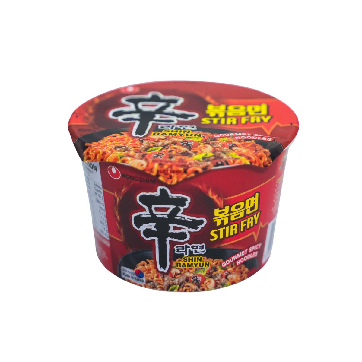 Nongshim Shin Ramyun Stir Fry Gourmet Spicy Noodles 103 g