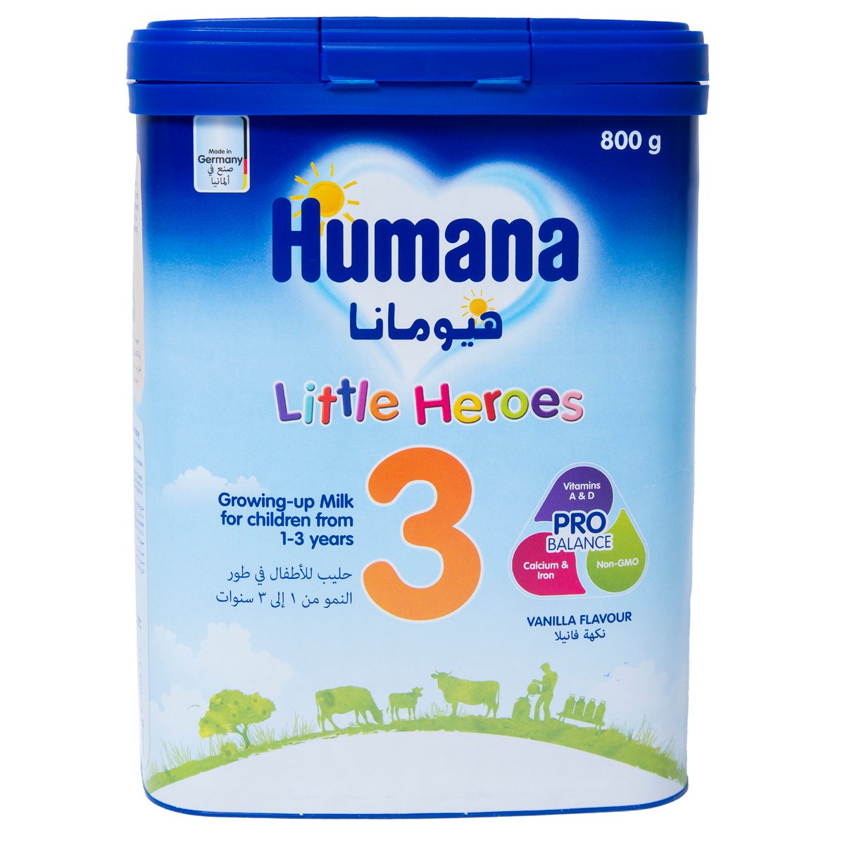 Humana Little Heroes Stage 3 Growing Up Milk From 1-3 Years 800 g