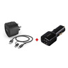 Hama Dual USB Home Charger & Cable + Dual USB Car Charger