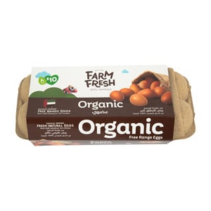Farm Fresh Organic Free Range Eggs 10pcs