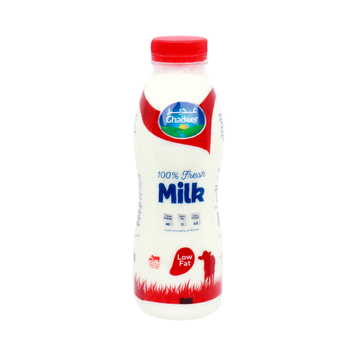 Ghadeer Fresh Milk Low Fat 500ml