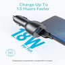 Anker PowerDrive III Car Charger A2729H11 Black