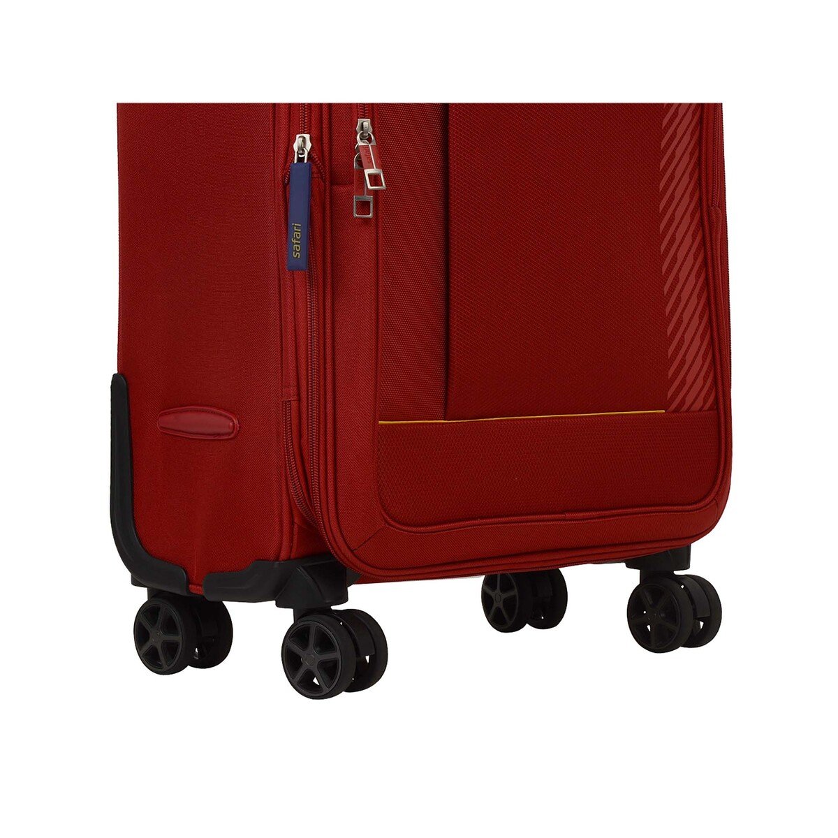 Safari 4Wheel Soft Trolley Penta 81cm Red